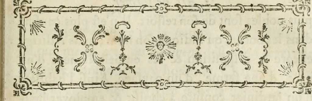 An illustration from L'art de former les jardins modernes, ou, L'art des jardins anglois : traduit de l'anglois : à quoi le traducteur a ajouté un discours préliminaire sur l'origine de l'art, des notes sur le texte, & une description détaillée des jardins de Stowe, accompagnée du plan, 1771, leaf 72