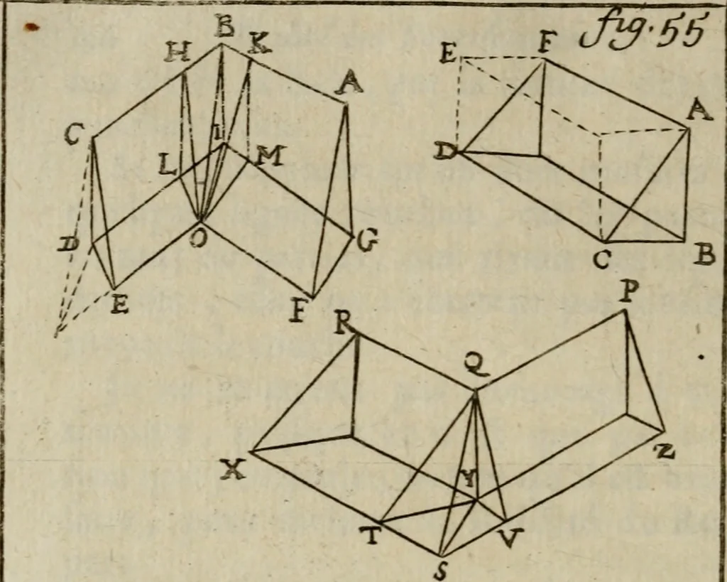 An illustration from L'art de fortifier, de defendre, et d'attaquer les places : suivant les methodes françoises, hollandoises, italiennes & espagnoles, le tout enrichy de figures en taille douce, 1677, leaf 269