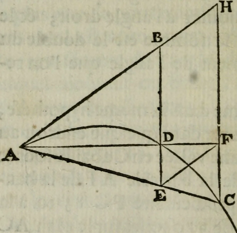 An illustration from L'art de jetter les bombes, 1685, leaf 143