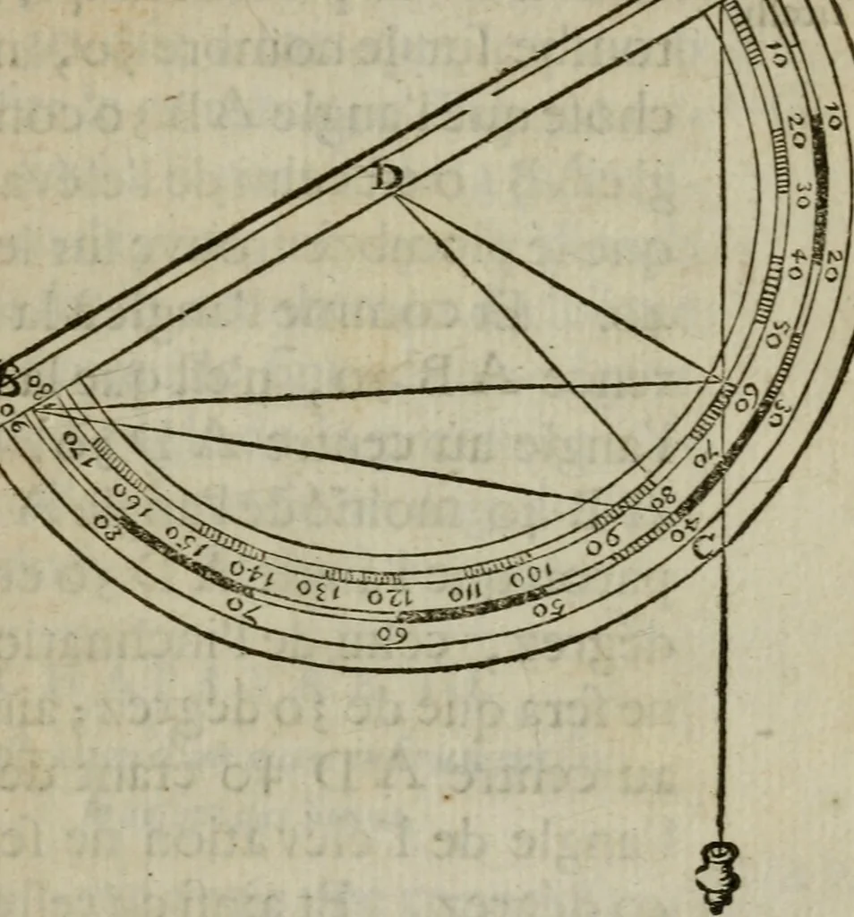 An illustration from L'art de jetter les bombes, 1685, leaf 280