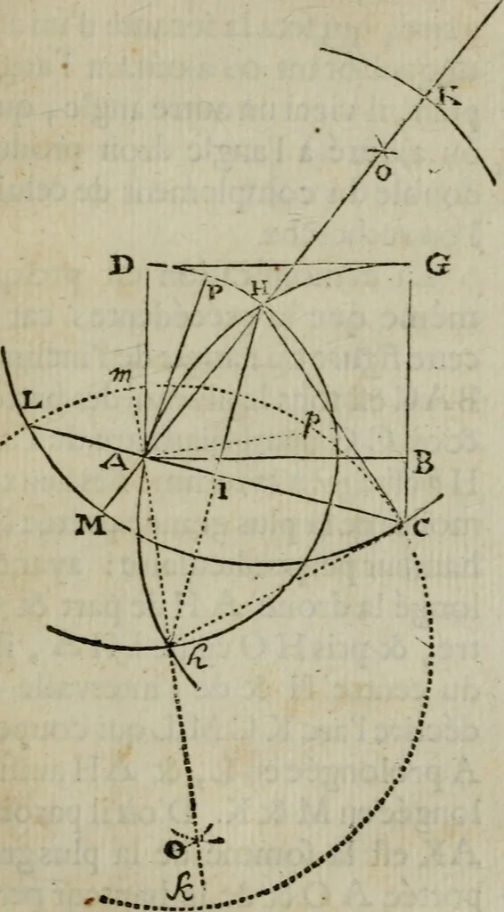 An illustration from L'art de jetter les bombes, 1685, leaf 326