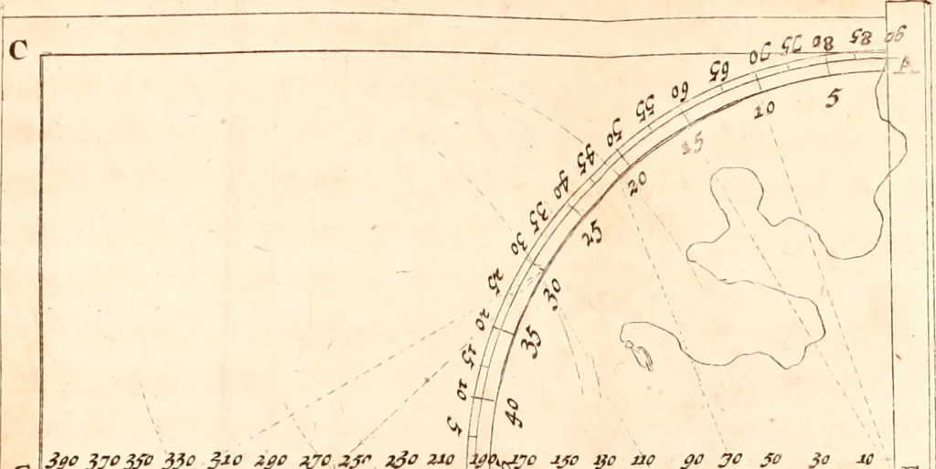 An illustration from L'art de jetter les bombes, 1685, leaf 336