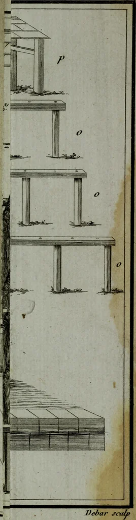 An illustration from L'art de la teinture du coton en rouge, 1807, leaf 197