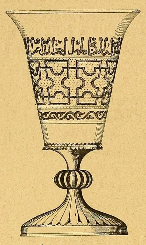 An illustration from L'art de la verrerie, 1908, leaf 110
