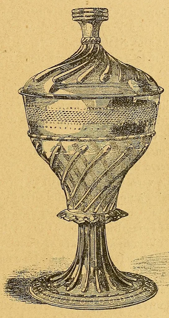 An illustration from L'art de la verrerie, 1908, leaf 145