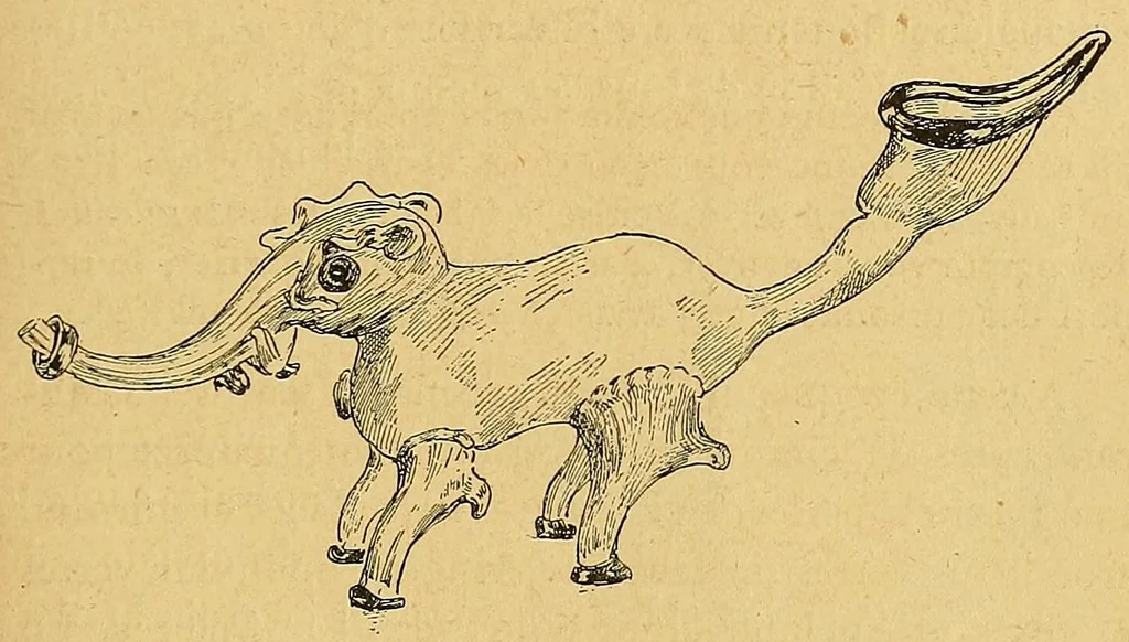 An illustration from L'art de la verrerie, 1908, leaf 173