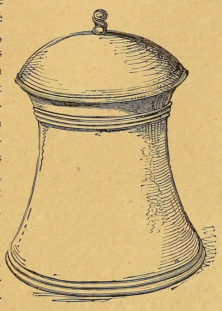 An illustration from L'art de la verrerie, 1885, leaf 129