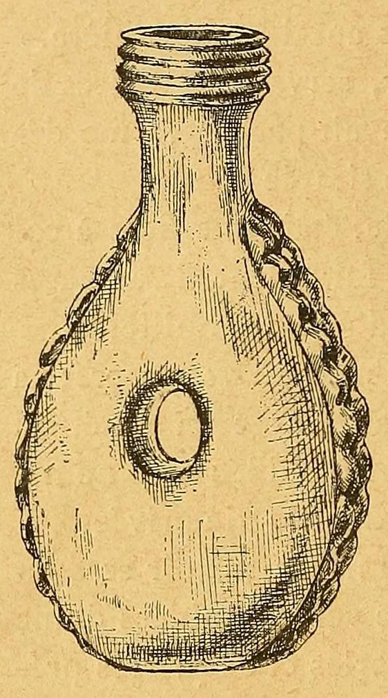 An illustration from L'art de la verrerie, 1885, leaf 190