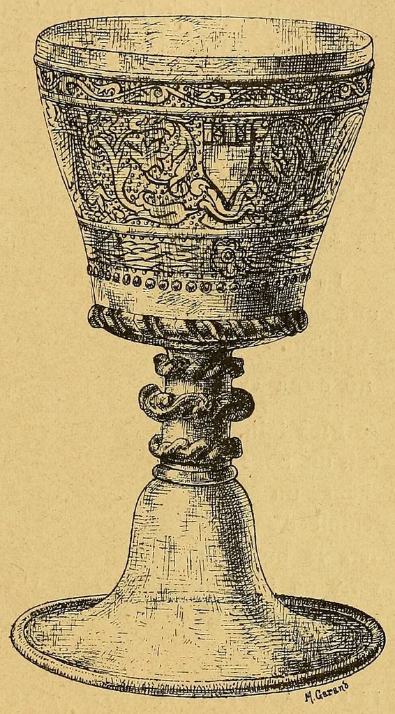 An illustration from L'art de la verrerie, 1885, leaf 215