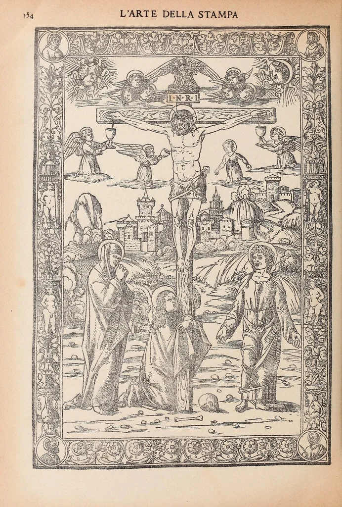 An illustration from L'art de l'imprimerie à Venise, 1896, leaf 172