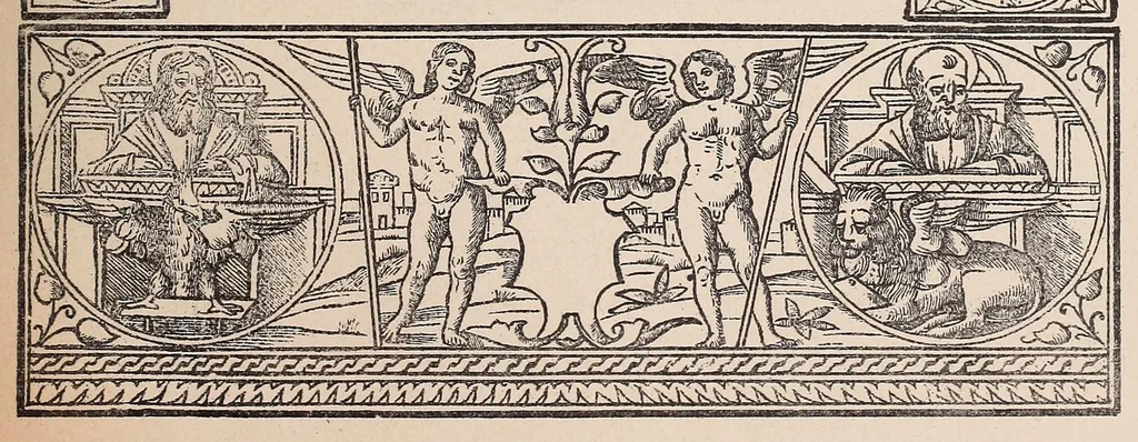 An illustration from L'art de l'imprimerie à Venise, 1896, leaf 221