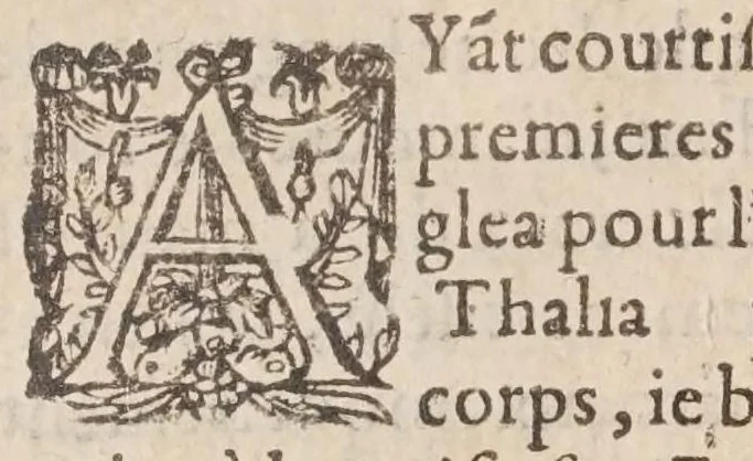 An illustration from L'art d'embellir tiré du sens de ce sacré paradoxe : la sagesse de la personne, embellit sa face : estendu en toutte sorre de beauté, & és moyens de faire que le corps retire en effect son embellissement des belles qualitez de l'ame, 1608, leaf 184