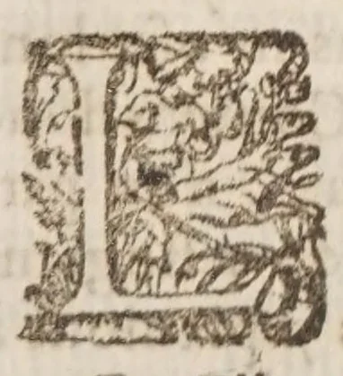 An illustration from L'art d'embellir tiré du sens de ce sacré paradoxe : la sagesse de la personne, embellit sa face : estendu en toutte sorre de beauté, & és moyens de faire que le corps retire en effect son embellissement des belles qualitez de l'ame, 1608, leaf 63