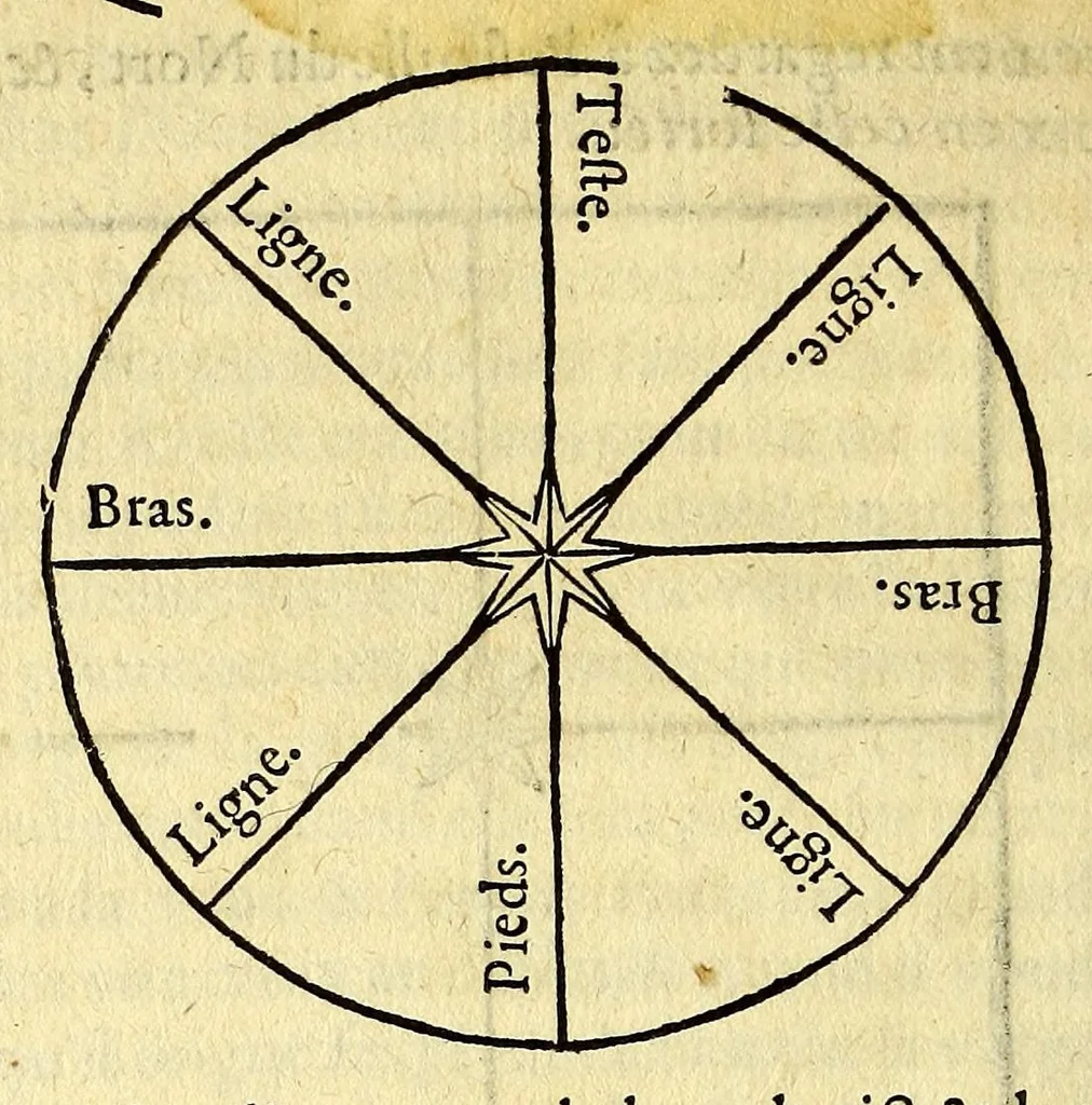 An illustration from L'art de nauiguer, 1569, leaf 192