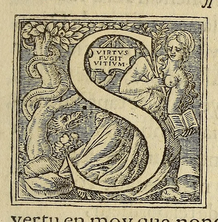 An illustration from L'art de nauiguer, 1569, leaf 7