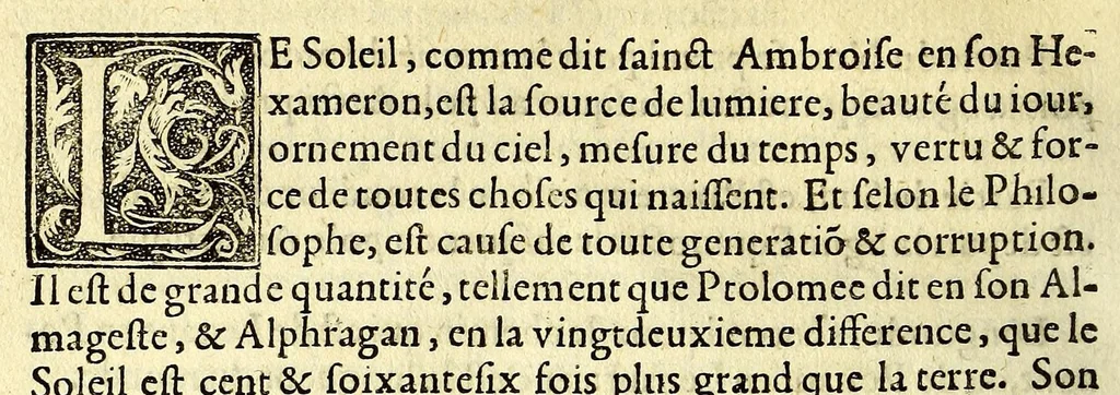 An illustration from L'art de nauiguer, 1569, leaf 98