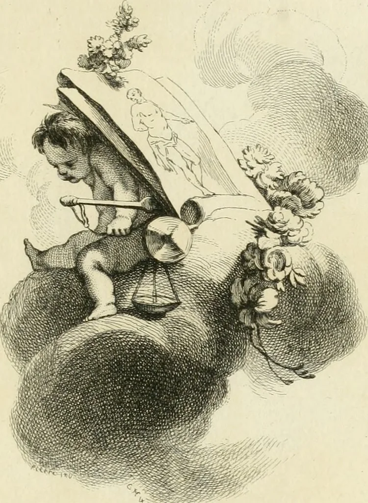 An illustration from L'art de peindre : poëme : avec des réflexions sur les différentes parties de la peinture, 1760, leaf 124