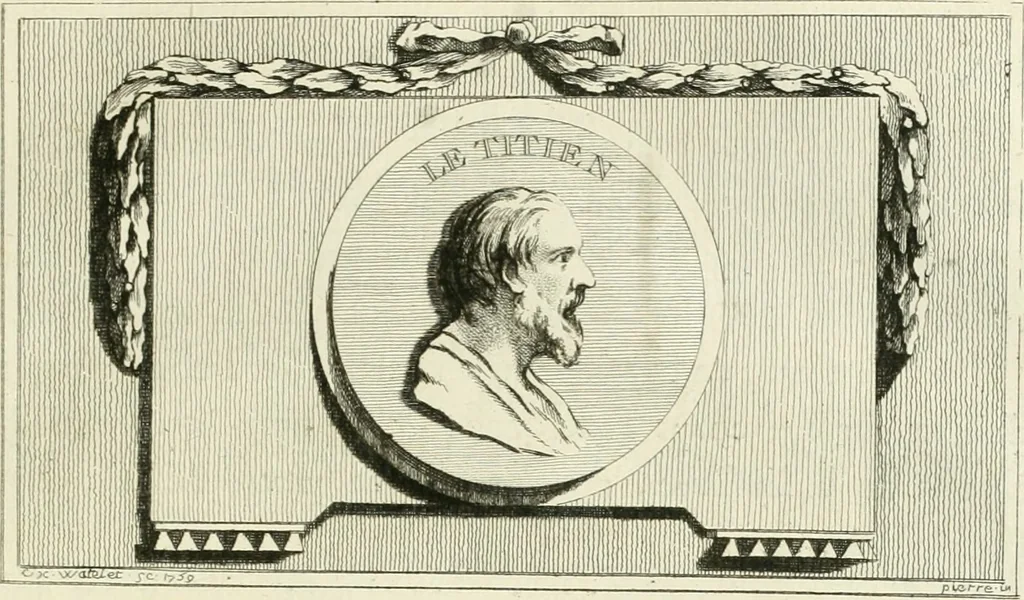An illustration from L'art de peindre : poëme : avec des réflexions sur les différentes parties de la peinture, 1760, leaf 138