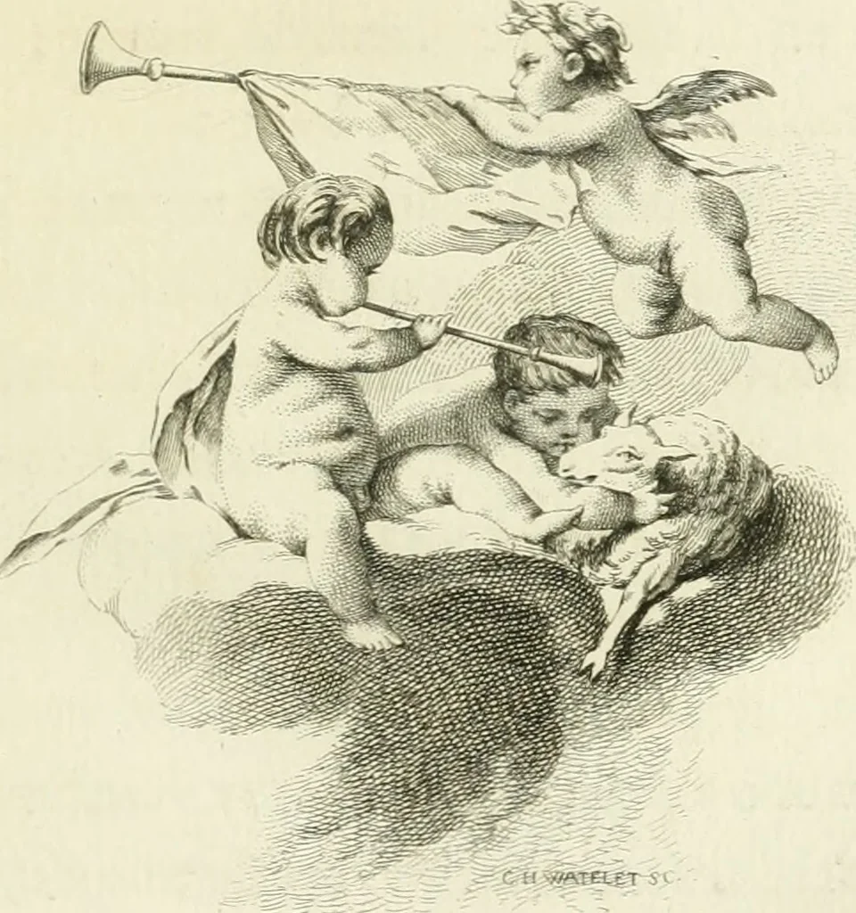An illustration from L'art de peindre : poëme : avec des réflexions sur les différentes parties de la peinture, 1760, leaf 72