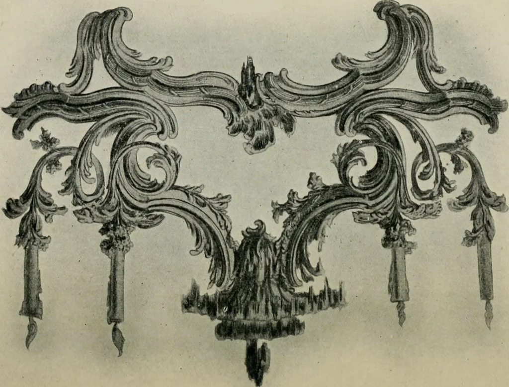 An illustration from L'art de reconnaître les styles : les styles régence et Louis XV, 1912, leaf 108