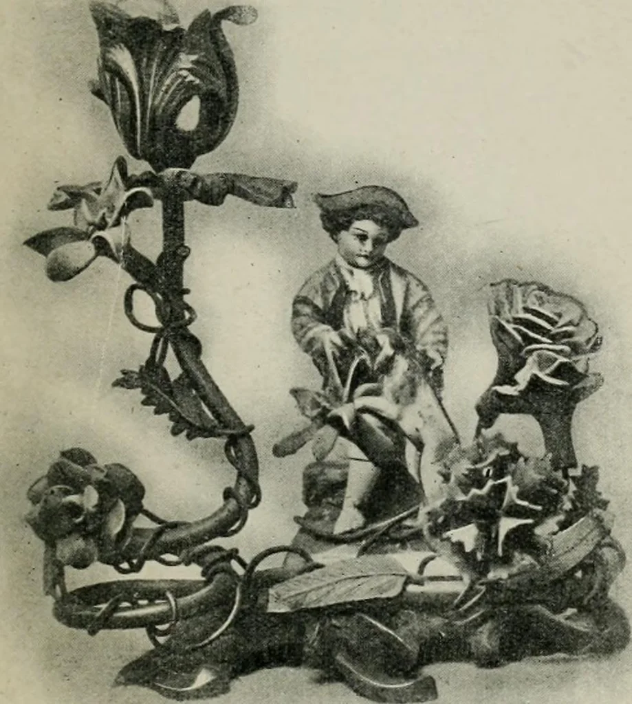 An illustration from L'art de reconnaître les styles : les styles régence et Louis XV, 1912, leaf 116