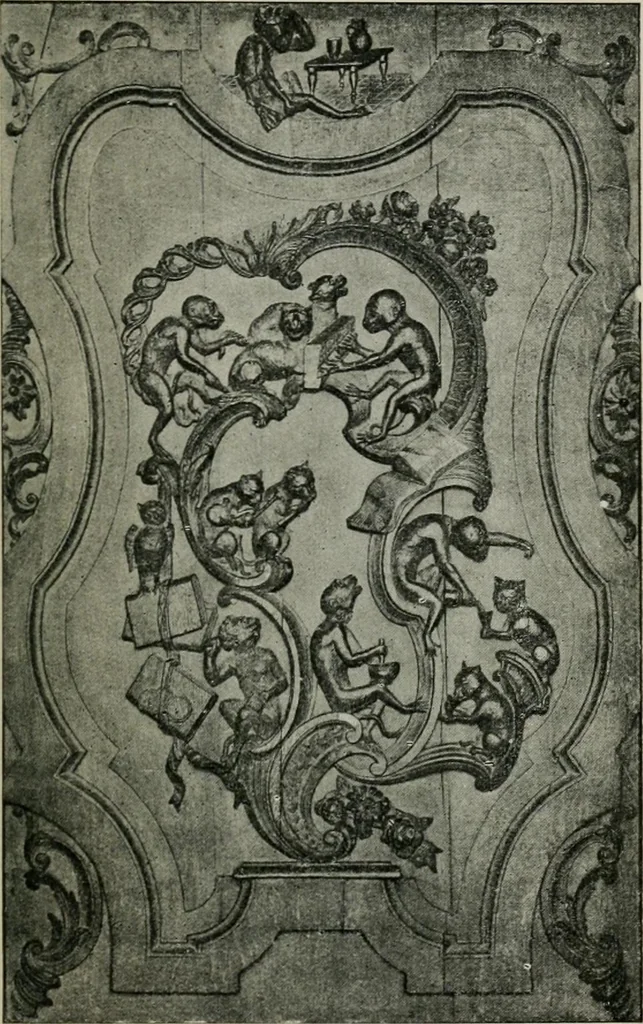 An illustration from L'art de reconnaître les styles : les styles régence et Louis XV, 1912, leaf 130