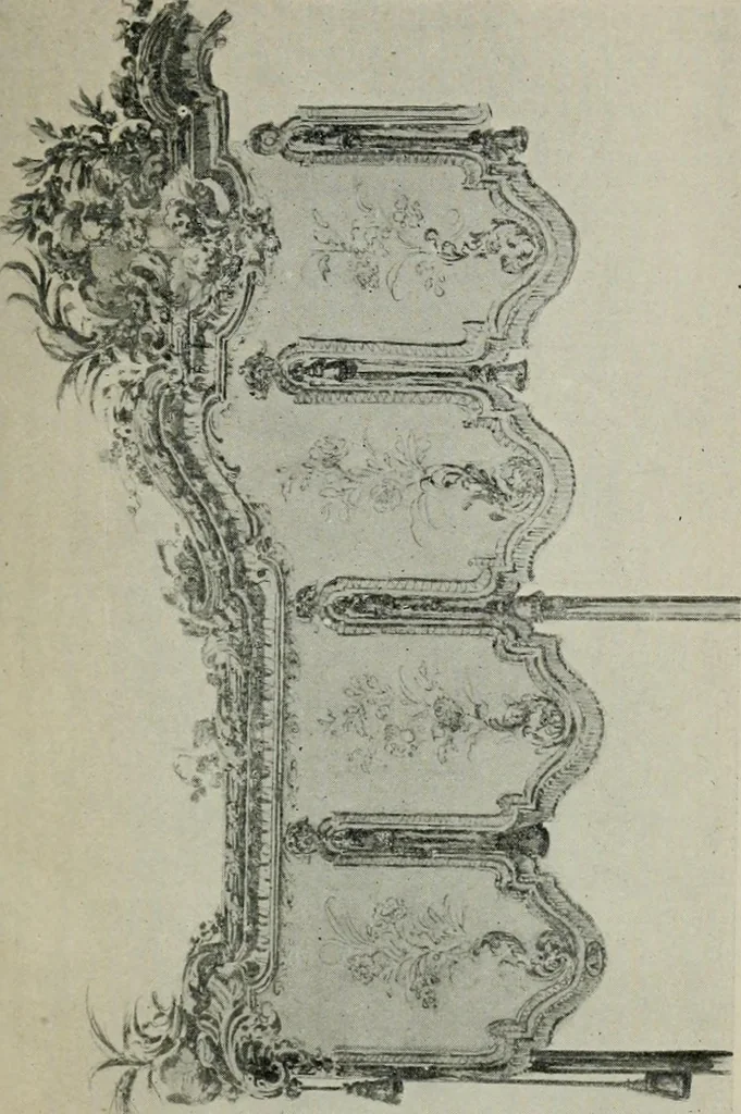 An illustration from L'art de reconnaître les styles : les styles régence et Louis XV, 1912, leaf 138