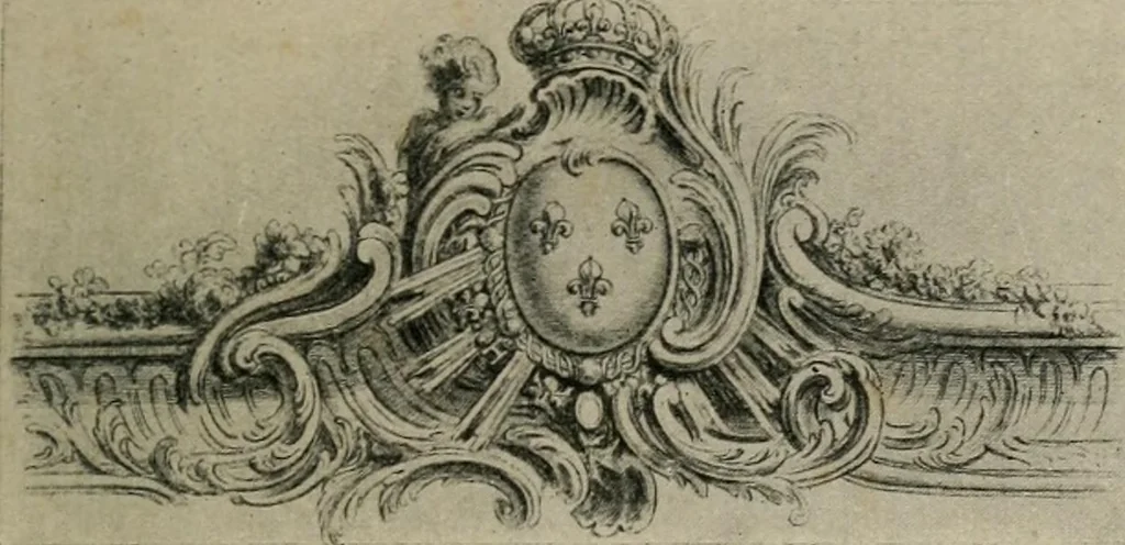 An illustration from L'art de reconnaître les styles : les styles régence et Louis XV, 1912, leaf 14