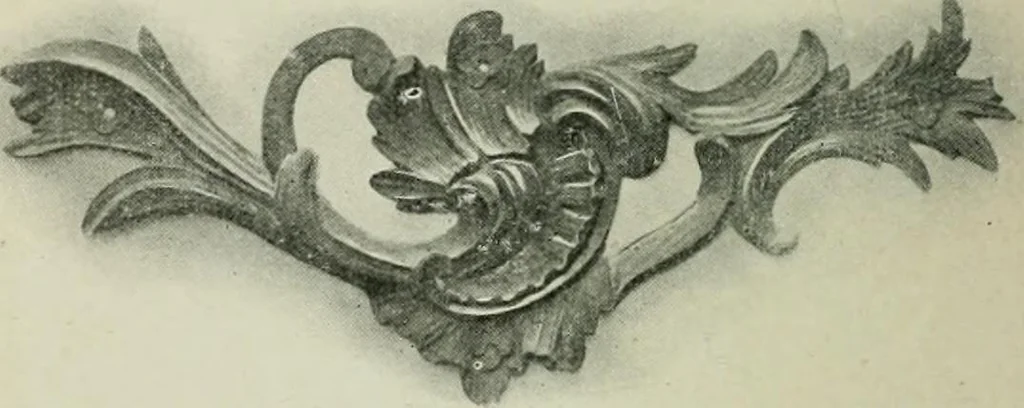 An illustration from L'art de reconnaître les styles : les styles régence et Louis XV, 1912, leaf 141
