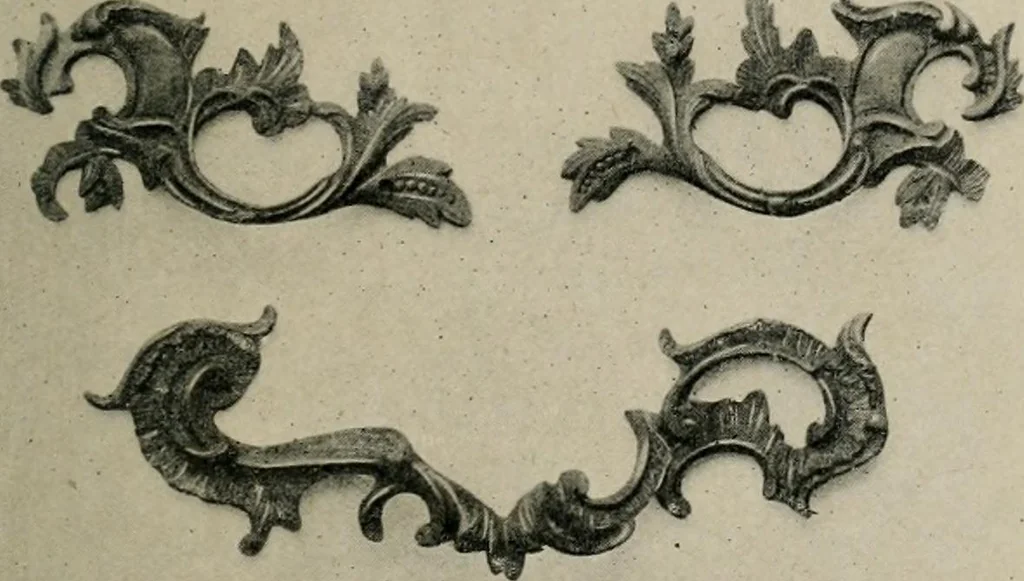 An illustration from L'art de reconnaître les styles : les styles régence et Louis XV, 1912, leaf 16