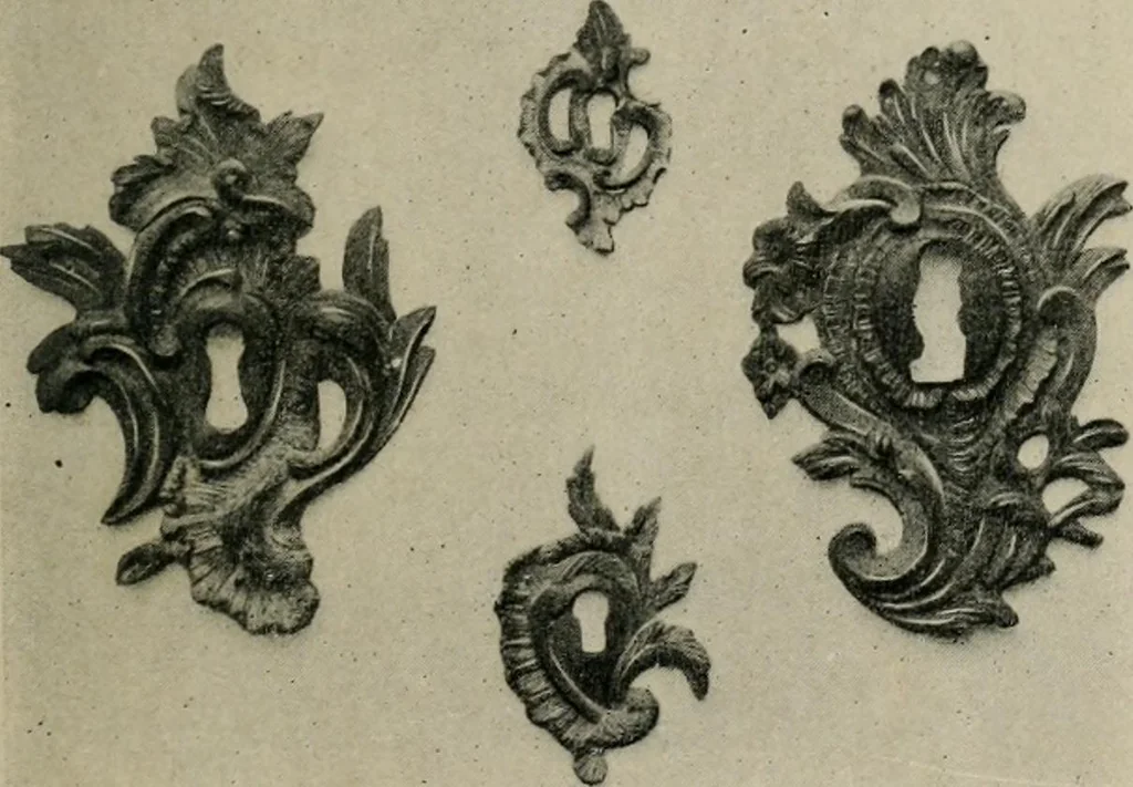 An illustration from L'art de reconnaître les styles : les styles régence et Louis XV, 1912, leaf 16