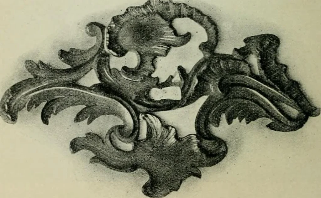 An illustration from L'art de reconnaître les styles : les styles régence et Louis XV, 1912, leaf 175