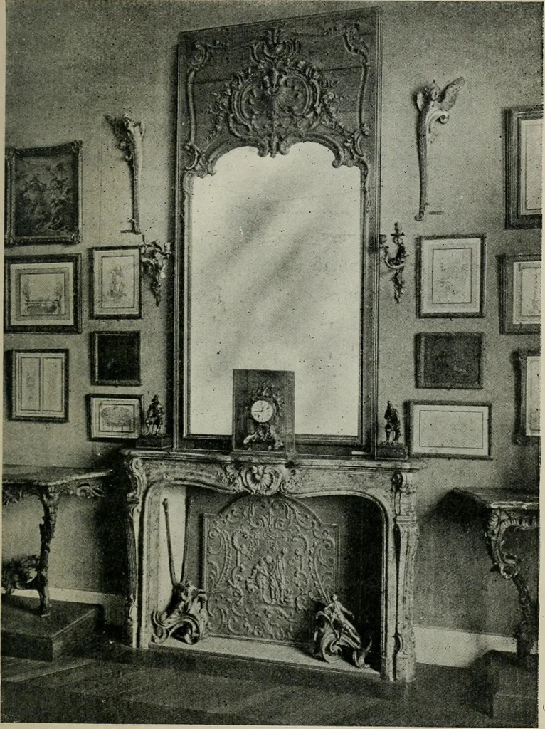 An illustration from L'art de reconnaître les styles : les styles régence et Louis XV, 1912, leaf 182