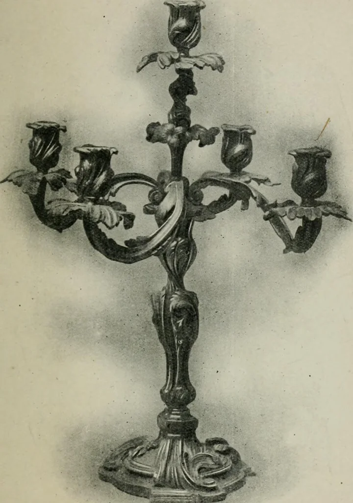 An illustration from L'art de reconnaître les styles : les styles régence et Louis XV, 1912, leaf 194