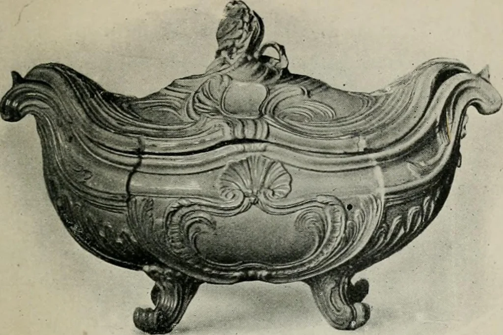 An illustration from L'art de reconnaître les styles : les styles régence et Louis XV, 1912, leaf 206
