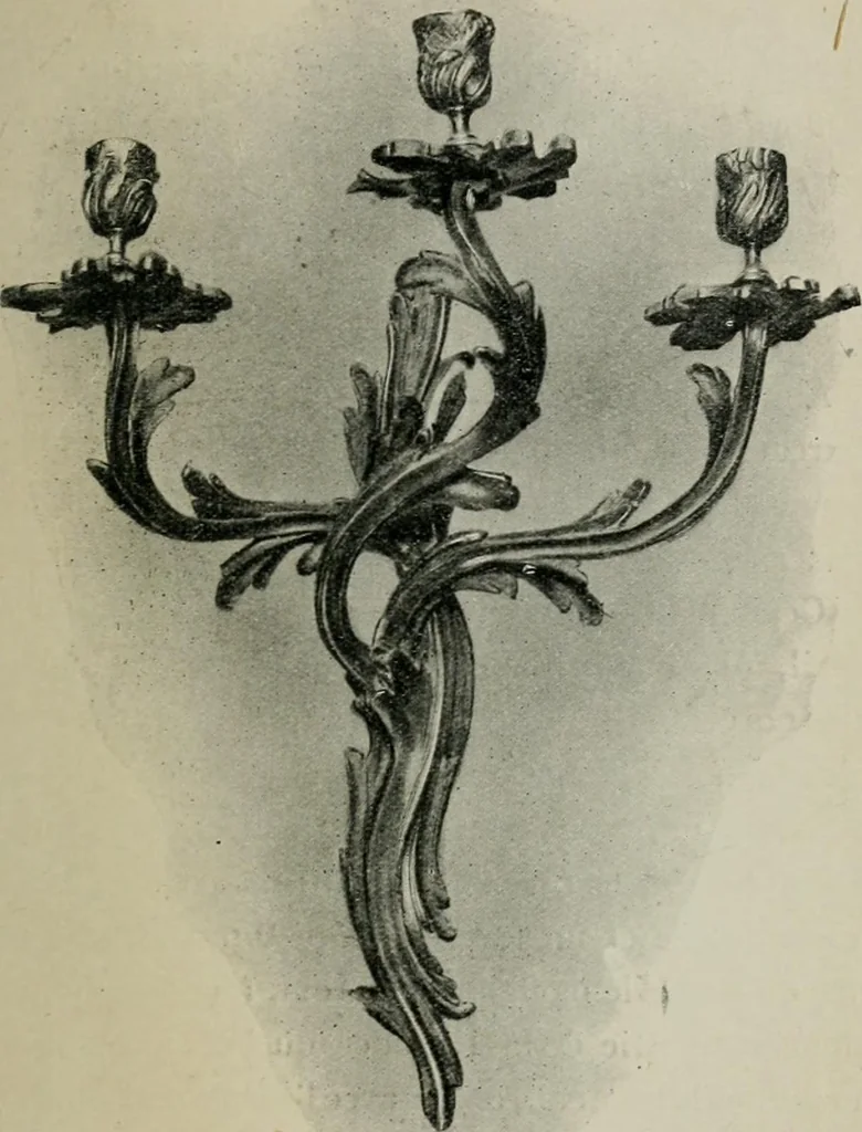 An illustration from L'art de reconnaître les styles : les styles régence et Louis XV, 1912, leaf 208