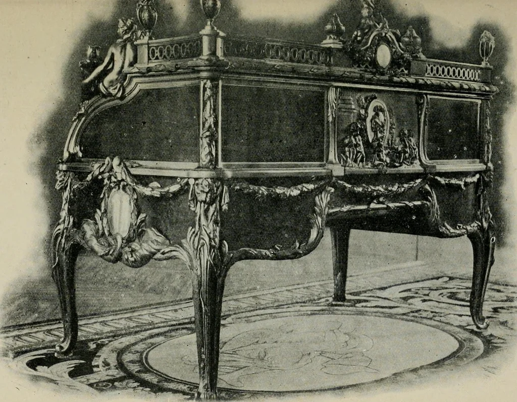 An illustration from L'art de reconnaître les styles : les styles régence et Louis XV, 1912, leaf 214