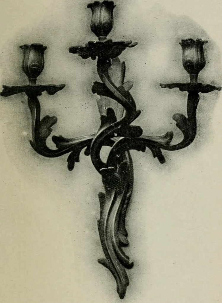 An illustration from L'art de reconnaître les styles : les styles régence et Louis XV, 1912, leaf 226