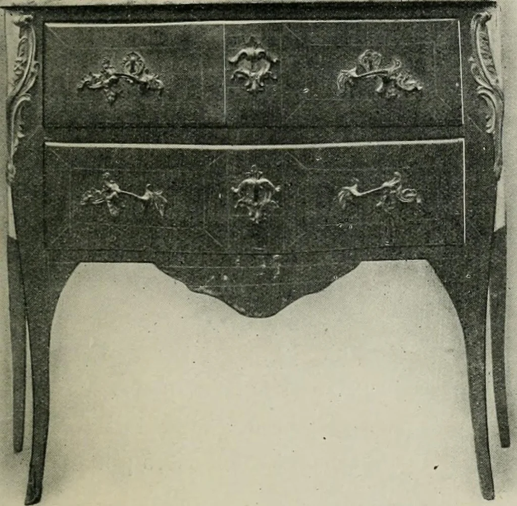 An illustration from L'art de reconnaître les styles : les styles régence et Louis XV, 1912, leaf 230