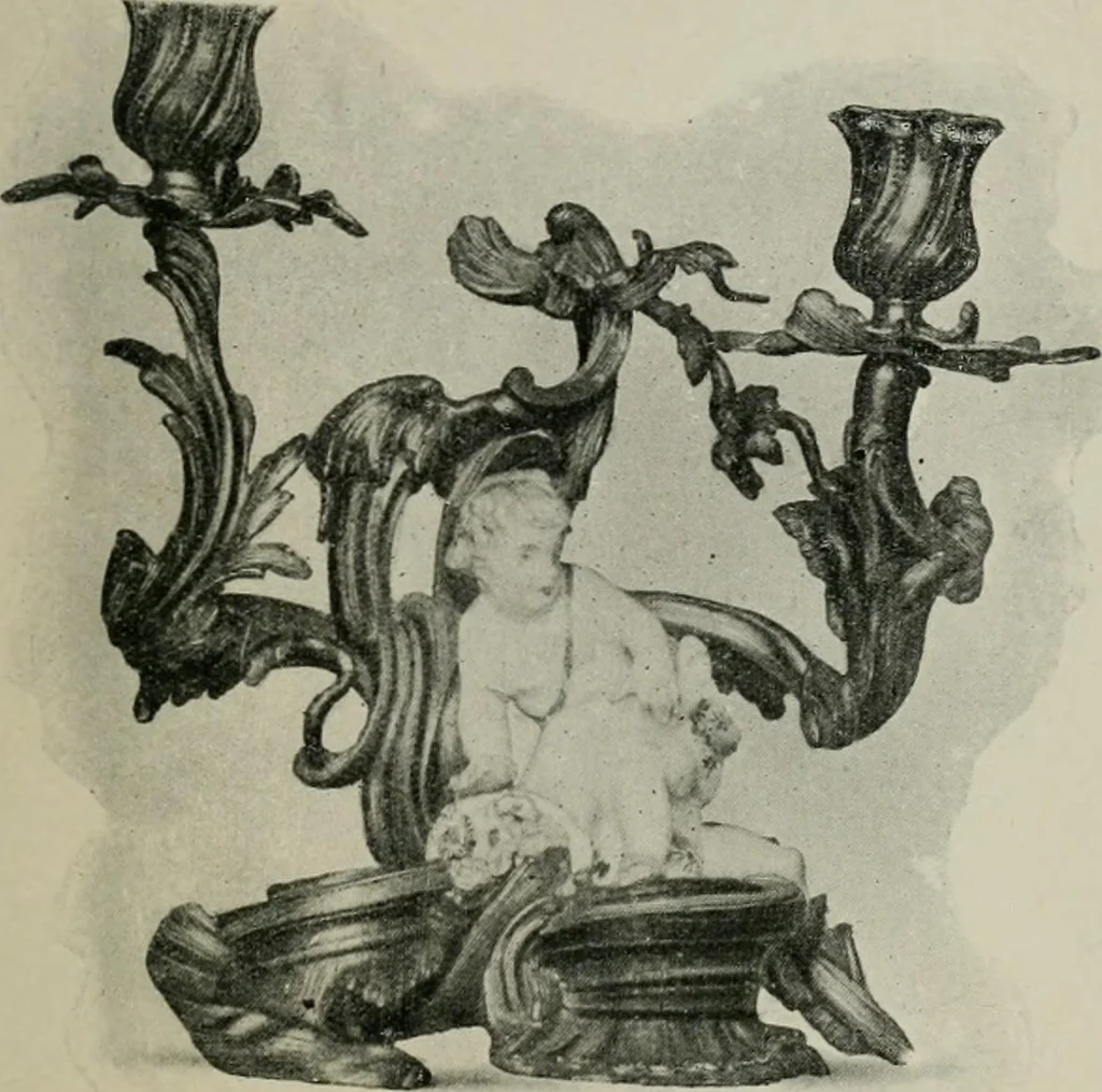 An illustration from L'art de reconnaître les styles : les styles régence et Louis XV, 1912, leaf 238