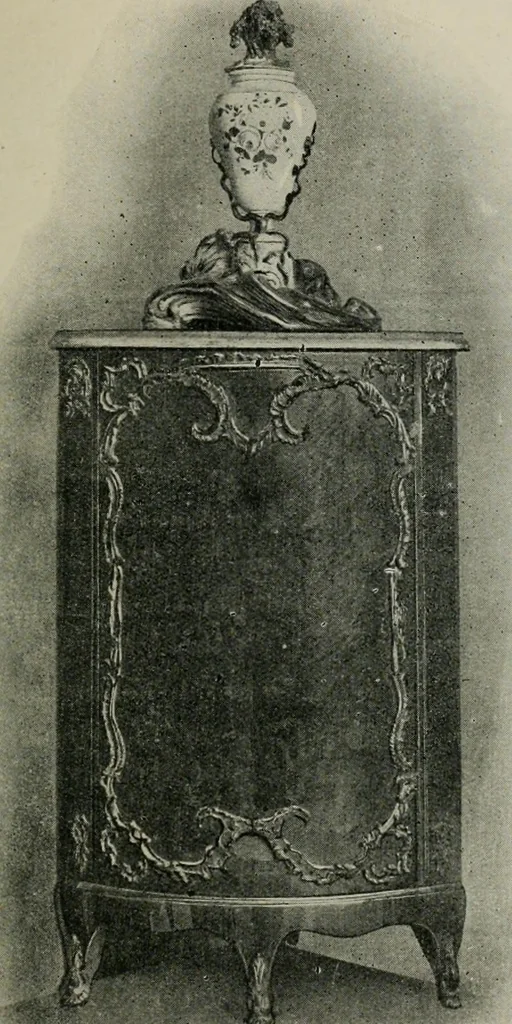 An illustration from L'art de reconnaître les styles : les styles régence et Louis XV, 1912, leaf 254