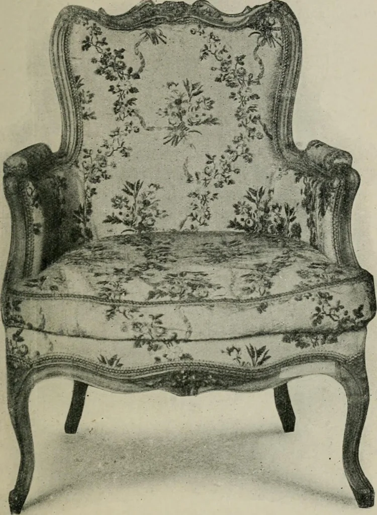 An illustration from L'art de reconnaître les styles : les styles régence et Louis XV, 1912, leaf 258