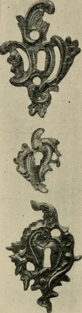 An illustration from L'art de reconnaître les styles : les styles régence et Louis XV, 1912, leaf 26