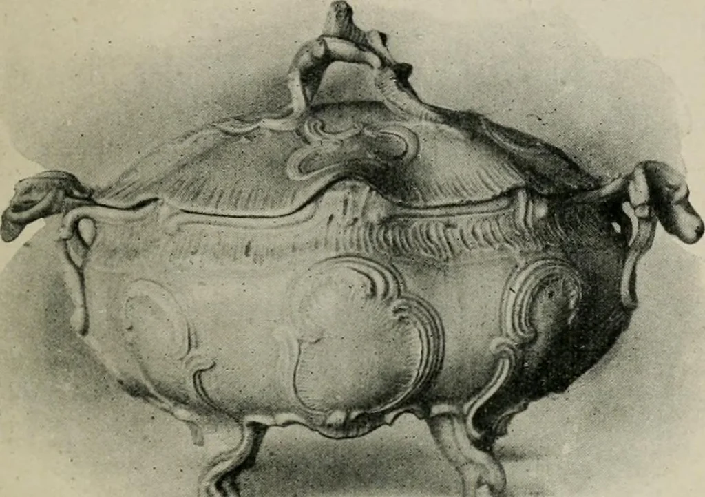 An illustration from L'art de reconnaître les styles : les styles régence et Louis XV, 1912, leaf 270