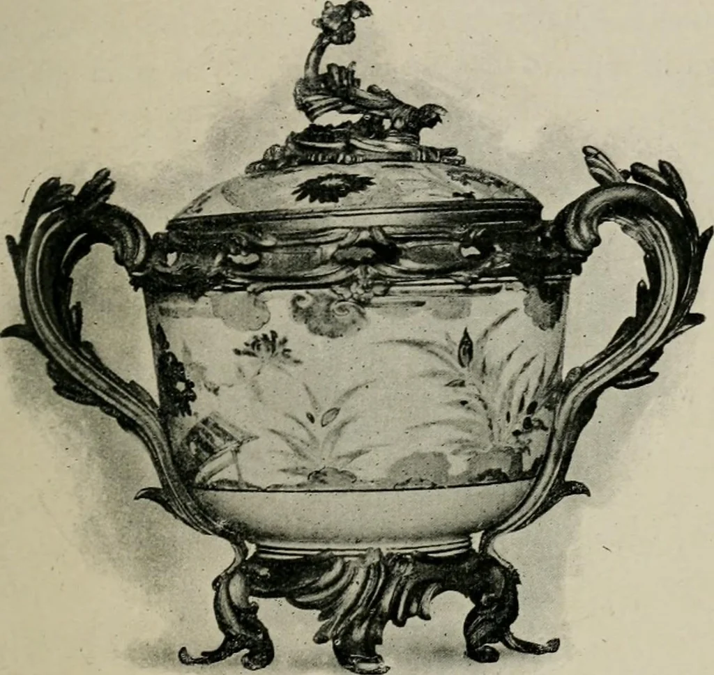An illustration from L'art de reconnaître les styles : les styles régence et Louis XV, 1912, leaf 278
