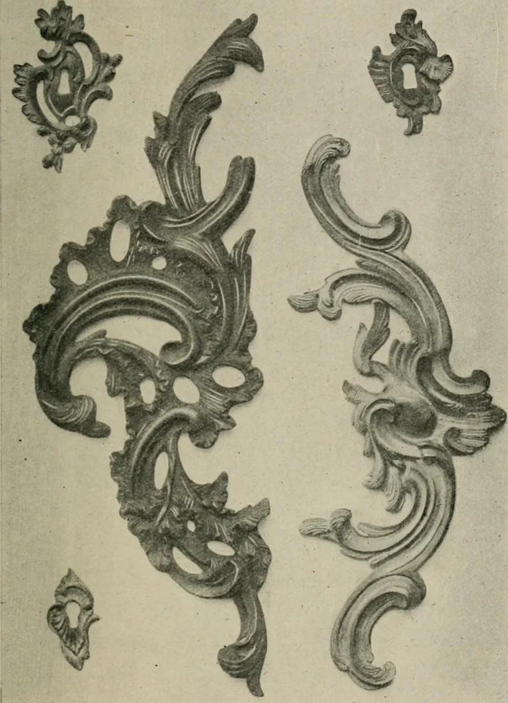 An illustration from L'art de reconnaître les styles : les styles régence et Louis XV, 1912, leaf 28