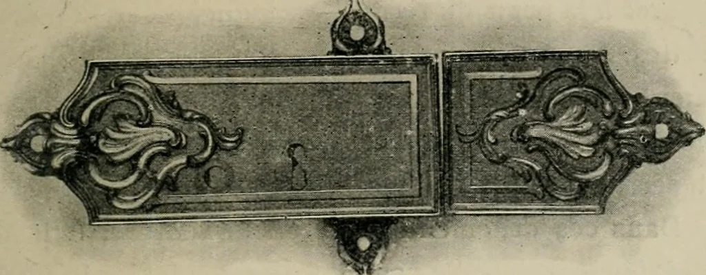 An illustration from L'art de reconnaître les styles : les styles régence et Louis XV, 1912, leaf 284