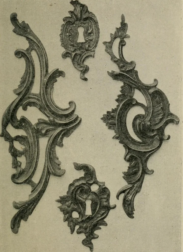 An illustration from L'art de reconnaître les styles : les styles régence et Louis XV, 1912, leaf 38