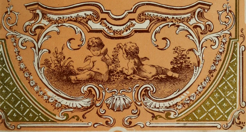 An illustration from L'art de reconnaître les styles : les styles régence et Louis XV, 1912, leaf 4