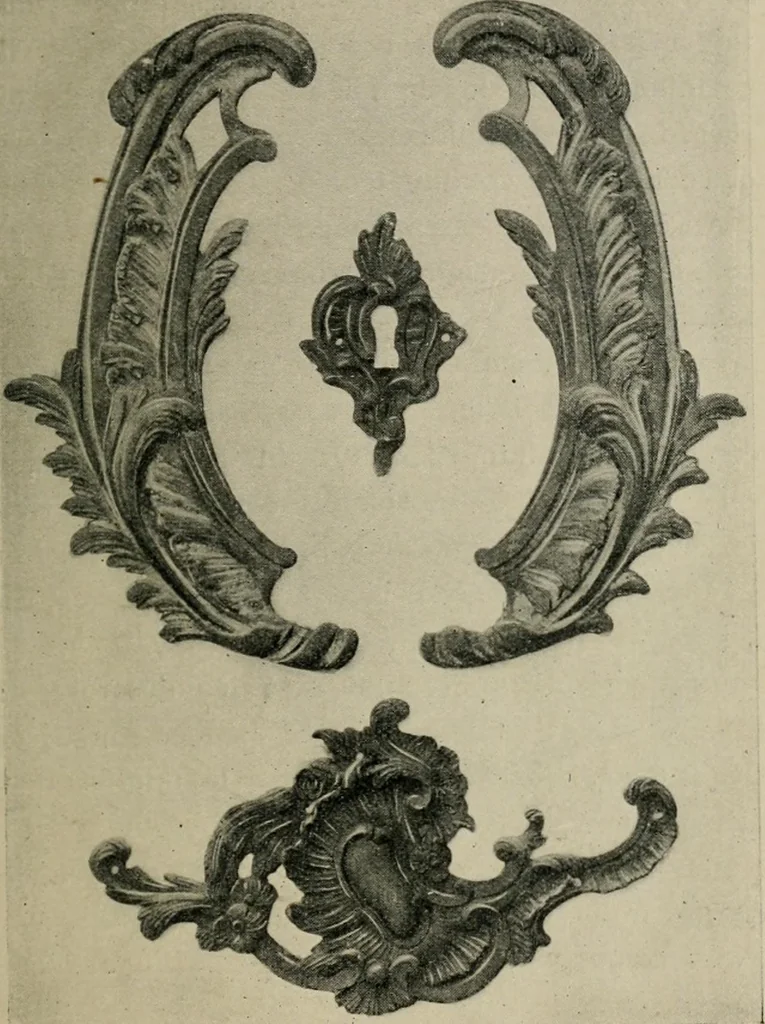 An illustration from L'art de reconnaître les styles : les styles régence et Louis XV, 1912, leaf 46